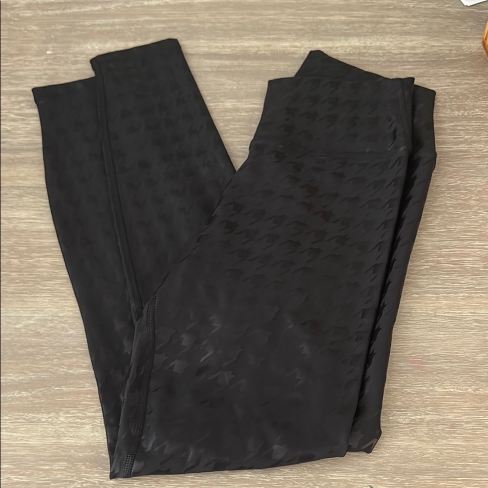 Peloton Black Textured Leggings